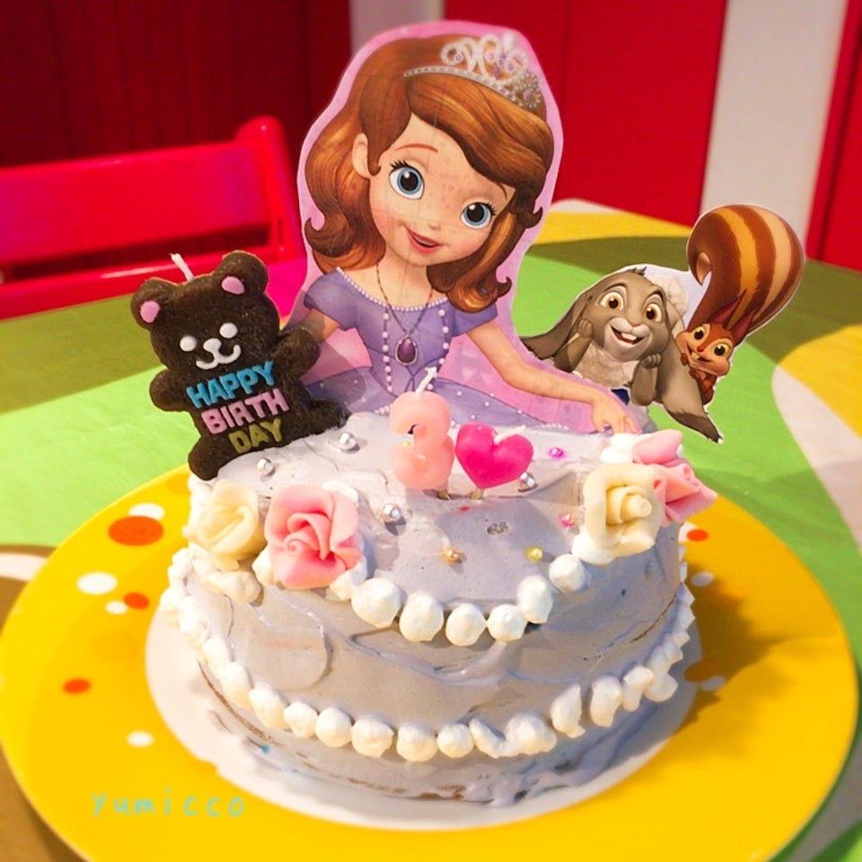 ソフィアのお誕生日ケーキ♡